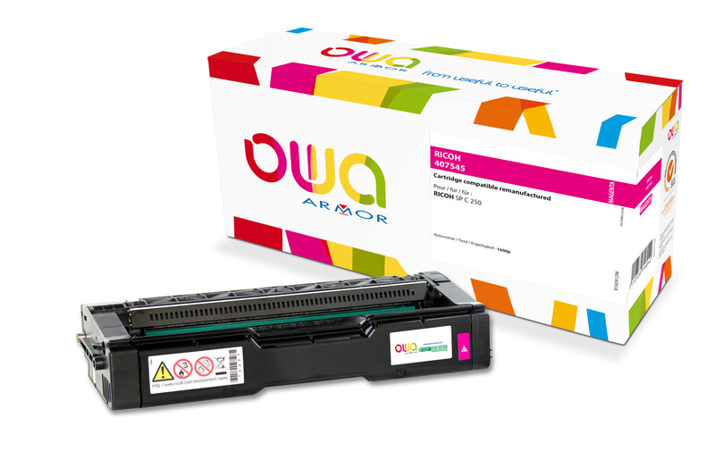 Armor Owa 407545 Magenta Cartucho de Tóner Compatible Premium Ricoh