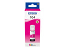 Epson 104 Magenta Botella de Tinta Original - C13T00P340