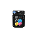 HP 303 Negro + Color Pack de 2 Cartuchos de Tinta Originales - 3YM92AE