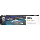 Hp 981A J3M70A Amarillo Cartucho de Tinta Original