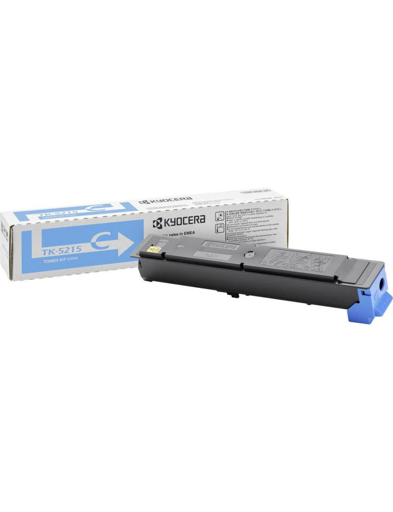 Kyocera TK5215 Cyan Cartucho de Toner Original - 1T02R6CNL0/TK5215C