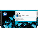 HP 747 Azul Cartucho de Tinta Original - P2V85A