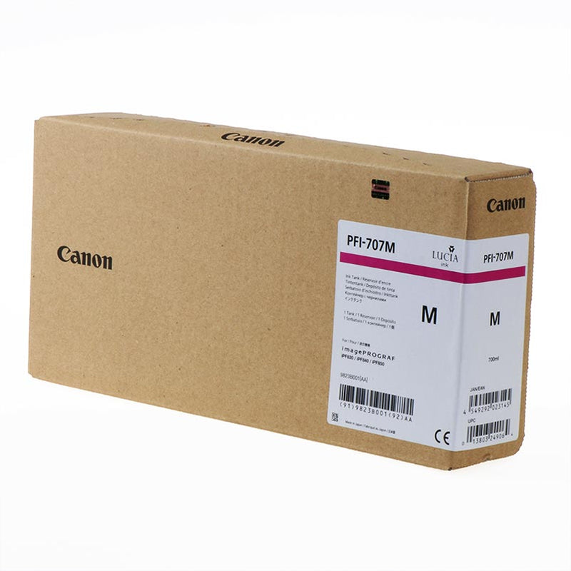 Canon PFI707M Magenta Cartucho de Tinta Original