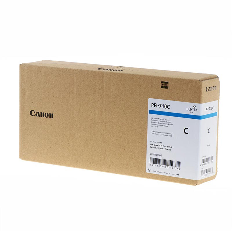 Canon PFI-710C Cyan Cartucho de Tinta Original - 2355C001