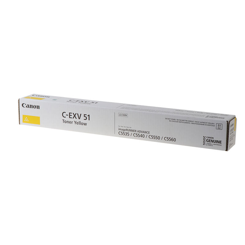 Canon CEXV51 Amarillo Cartucho de Toner Original - 0484C002