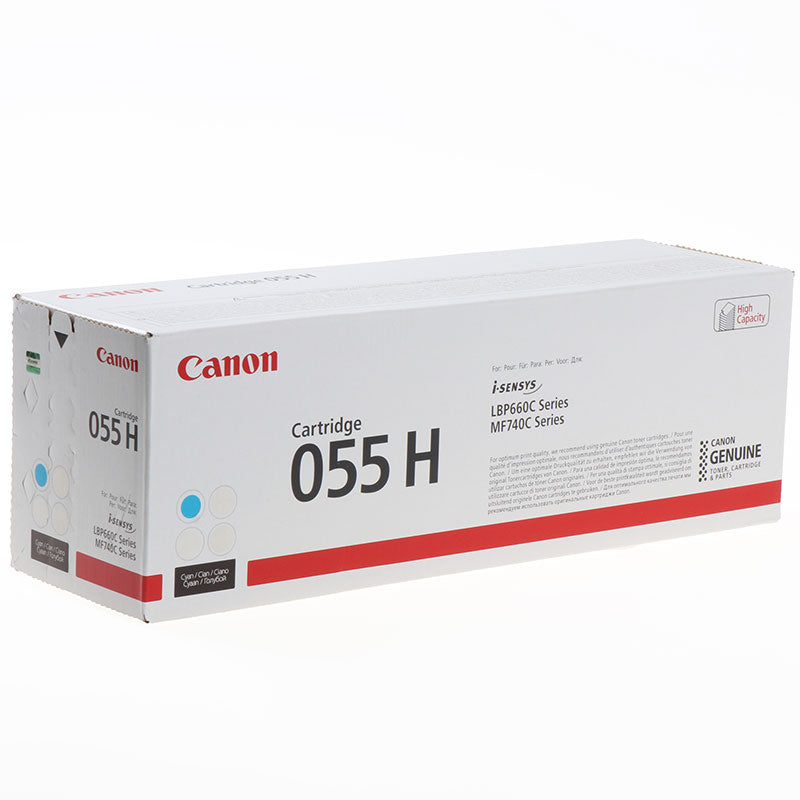 Canon 055H Cyan Cartucho de Toner Original - 3019C002