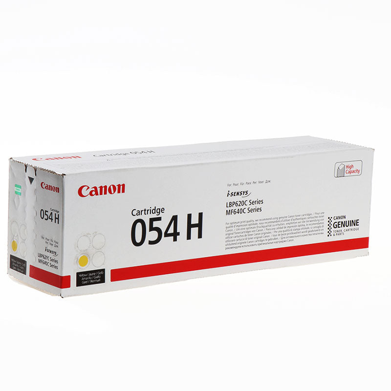 Canon 054H Amarillo Cartucho de Toner Original - 3025C002