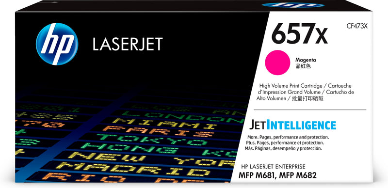 HP CF473X Magenta Cartucho de Toner Original - 657X