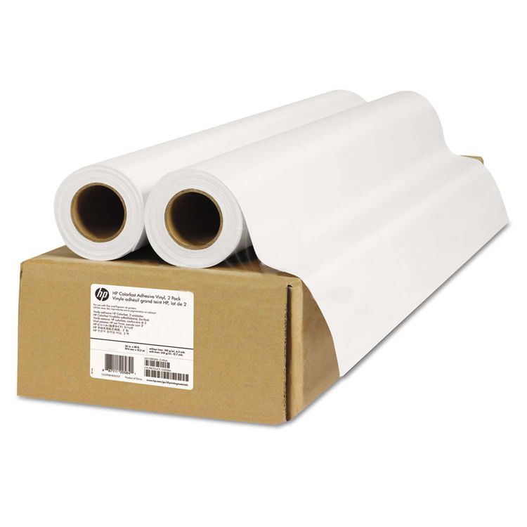 HP Everyday Pack de 2 Bobinas de Papel para Plotter - Adhesivo Polipropileno Mate - 42" 1067mm x 22,9m 120gr