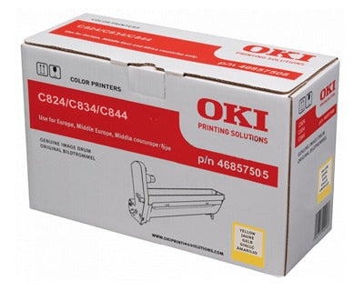 OKI C824/C834/C844 Amarillo Tambor de Imagen Original - 46857505