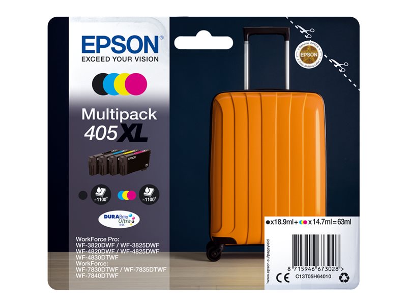 Epson 405XL T05H640 B/C/M/Y Tinta Original