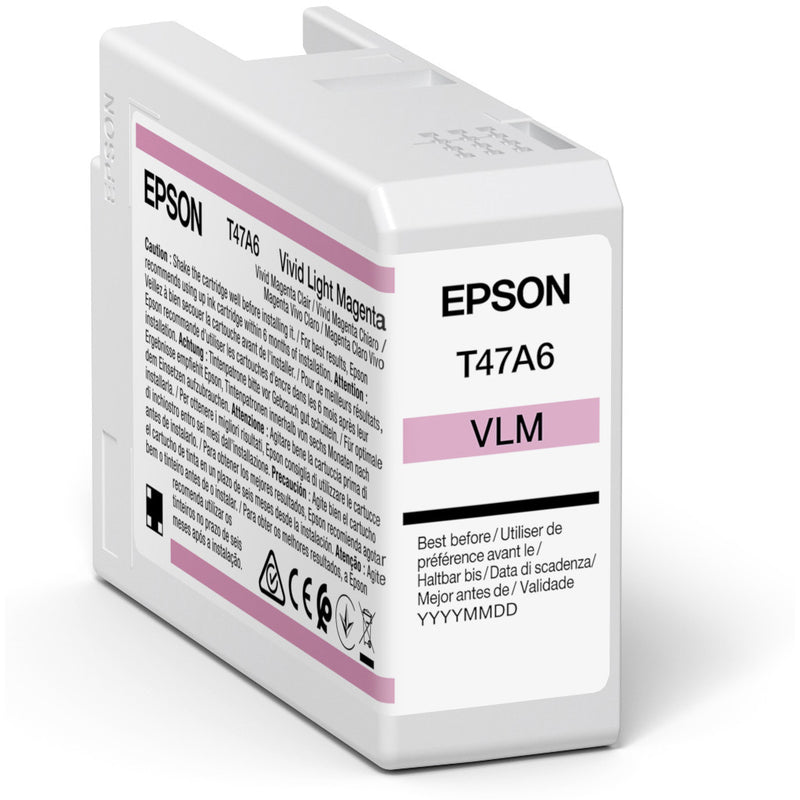Epson T47A6 Magenta Light Vivido Cartucho de Tinta Original - C13T47A600