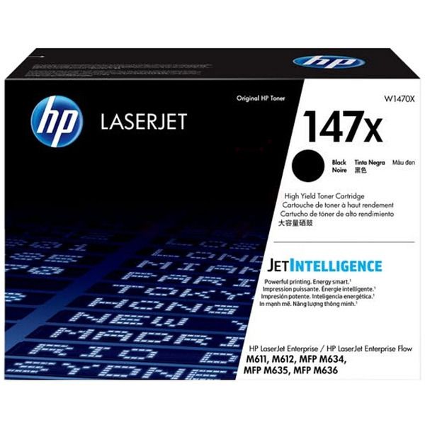 HP W1470X Negro Cartucho de Toner Original - 147X