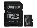 Kingston Tarjeta Micro SDXC 512GB Clase 10 100MB/s Canvas Select Plus + Adaptador SD