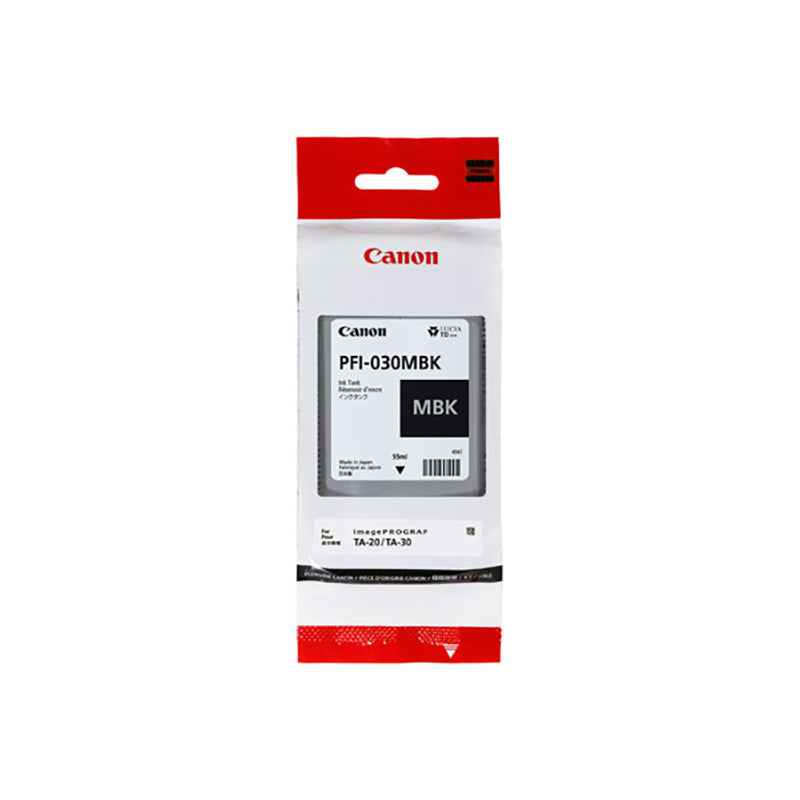 Canon PFI030 Negro Mate Cartucho de Tinta Original - 3488C001