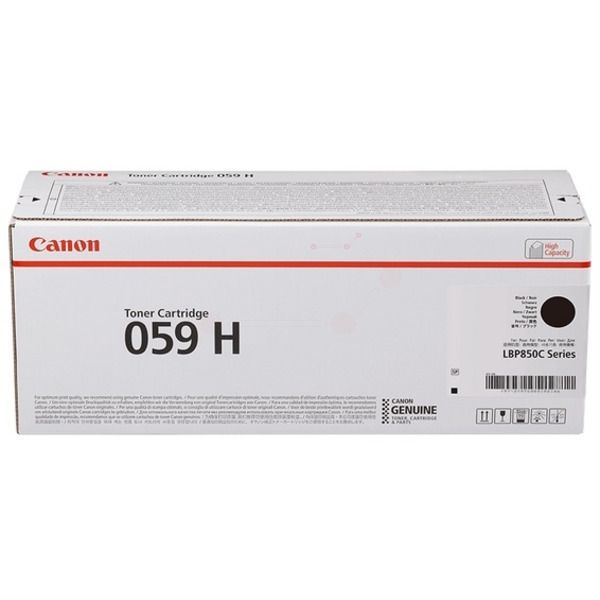 Canon 059H Negro Cartucho de Toner Original - 3627C001