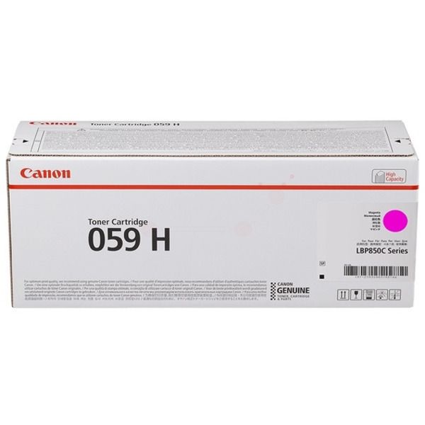 Canon 059H Magenta Cartucho de Toner Original - 3625C001