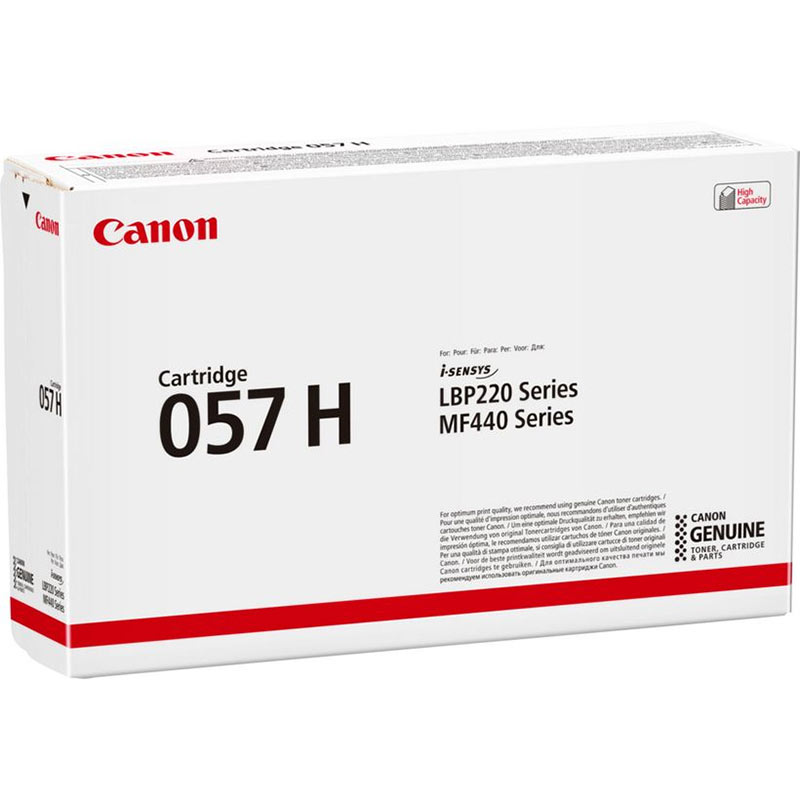 Canon 057H Negro Cartucho de Toner Original - 3010C002/3010C004