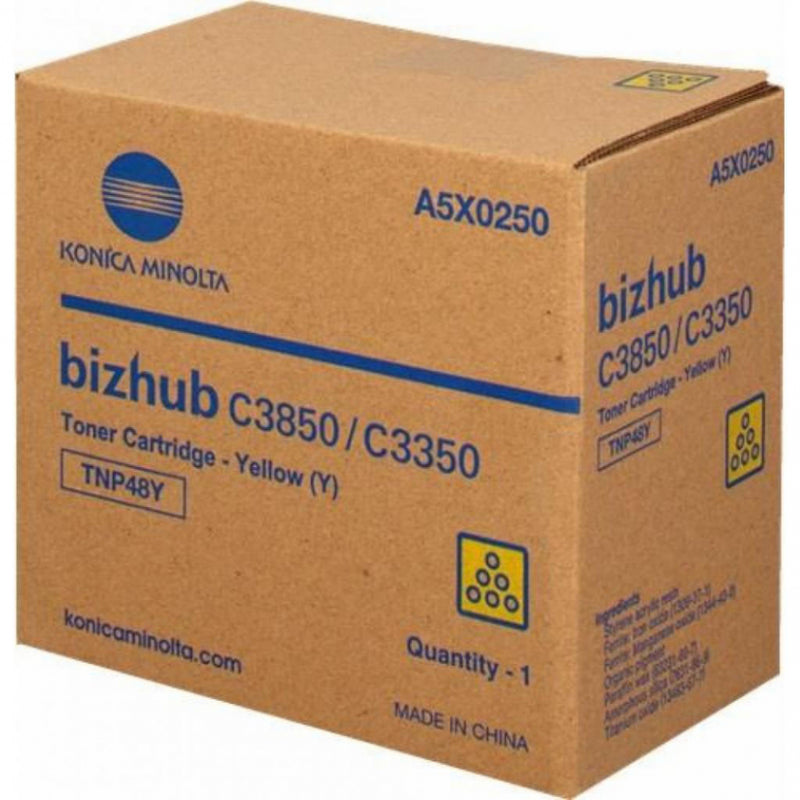 Konica Minolta TNP49 Amarillo Cartucho de Toner Original - TNP49Y/A95W250
