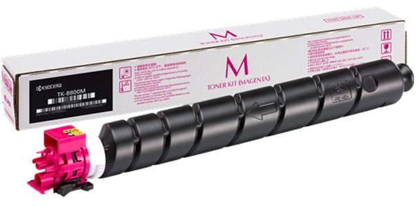 Kyocera TK8800 Magenta Cartucho de Toner Original - 1T02RRBNL1/TK8800M