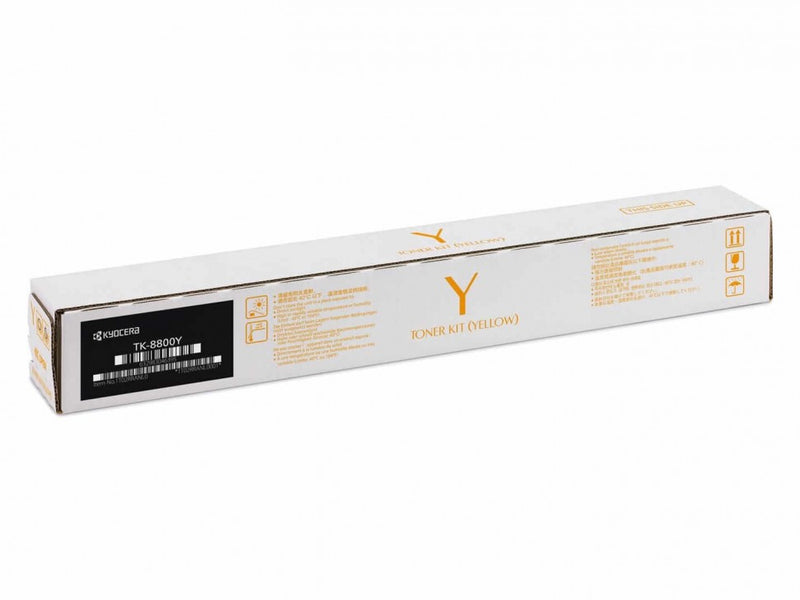 Kyocera TK8800 Amarillo Cartucho de Toner Original - 1T02RRANL1/TK8800Y