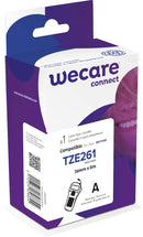 Armor Wecare TZE261 Texto Negro fondo Blanco Cinta adhesiva Compatible Premium Brother