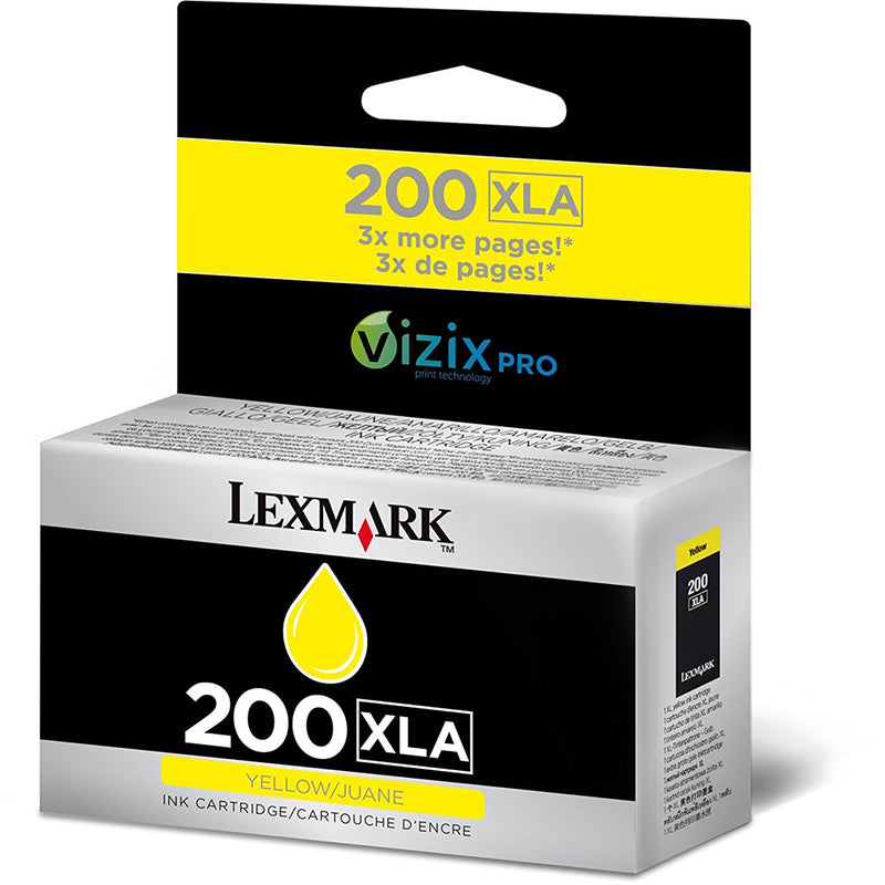 Lexmark 200YXLA 14L0200 Amarillo Cartucho de Tinta Original