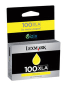 Lexmark 100YXLA 14N1095 Amarillo Cartucho de Tinta Original