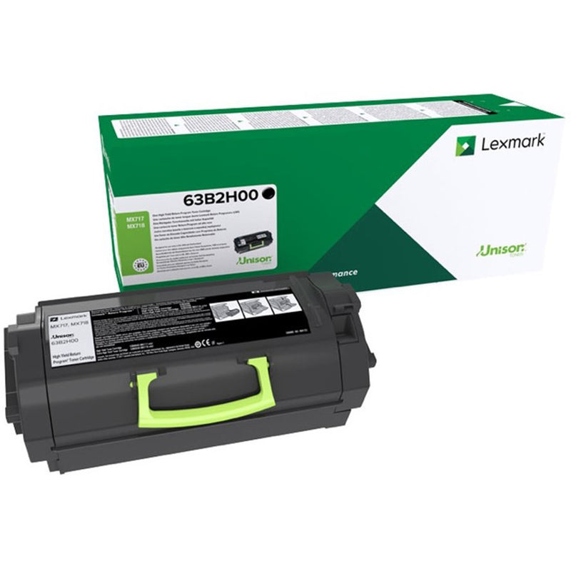 Lexmark MX717/MX718 Negro Cartucho de Toner Original - 63B2H00