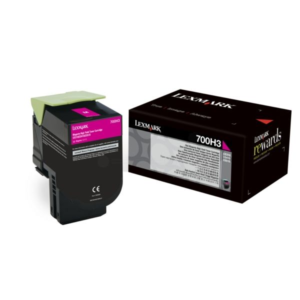 Lexmark 70C0H30 Magenta Cartucho de Tóner Original