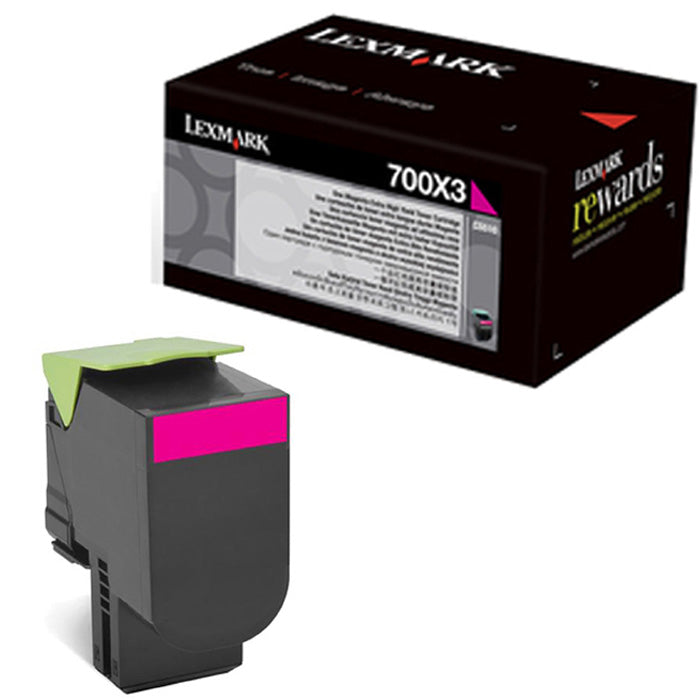 Lexmark 70C0X30 Magenta Cartucho de Tóner Original