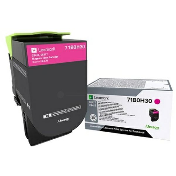 Lexmark 71B0H30 Magenta Cartucho de Tóner Original