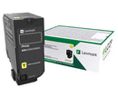 Lexmark 73B20Y0 Amarillo Cartucho de Tóner Original