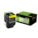 Lexmark CX310/CX410/CX510 Amarillo Cartucho de Toner Original - 80C20Y0/80C20YE/802Y
