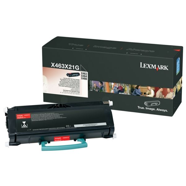 Lexmark X463X21G Negro Cartucho de Tóner Original