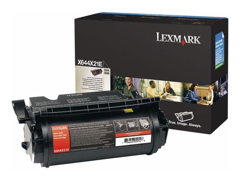 Lexmark X644X21E Negro Cartucho de Tóner Original