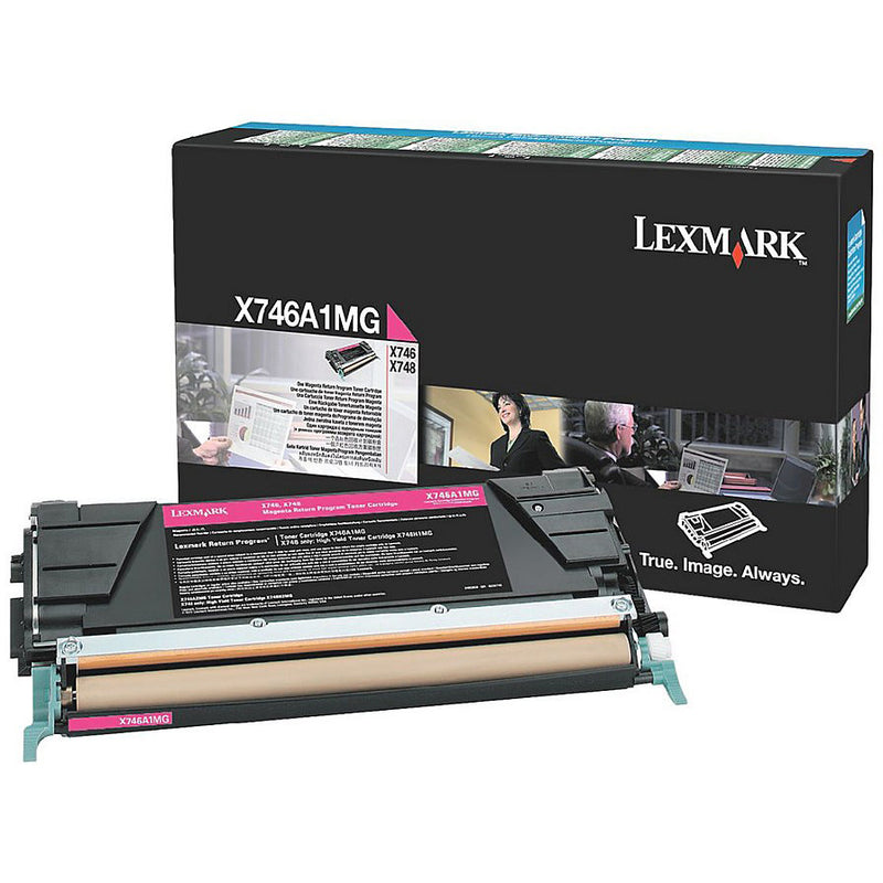 Lexmark X746A2MG Magenta Cartucho de Tóner Original