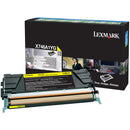 Lexmark X746A2YG Amarillo Cartucho de Tóner Original