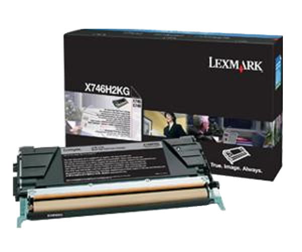 Lexmark X746H2KG Negro Cartucho de Tóner Original