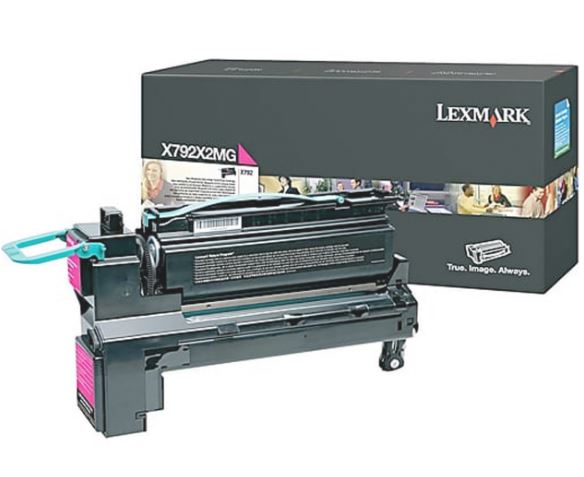 Lexmark X792X2MG Magenta Cartucho de Tóner Original