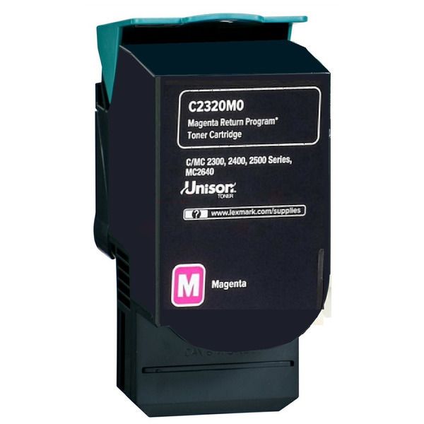 Lexmark C2325/C2425/C2535/MC2325/MC2425/MC2535/MC2640 Magenta Cartucho de Toner Original - C232HM0