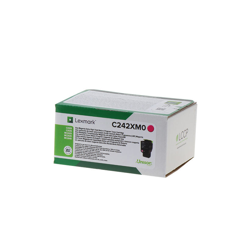 Lexmark C2425/C2535/MC2425/MC2535/MC2640 Magenta Cartucho de Toner Original - C242XM0