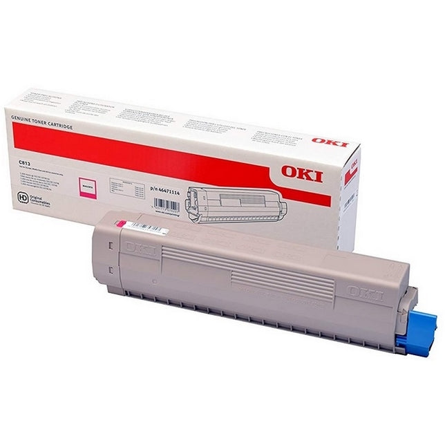 OKI C813 Magenta Cartucho de Toner Original - 46471114