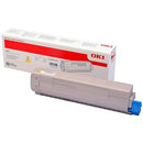 OKI C813 Amarillo Cartucho de Toner Original - 46471113
