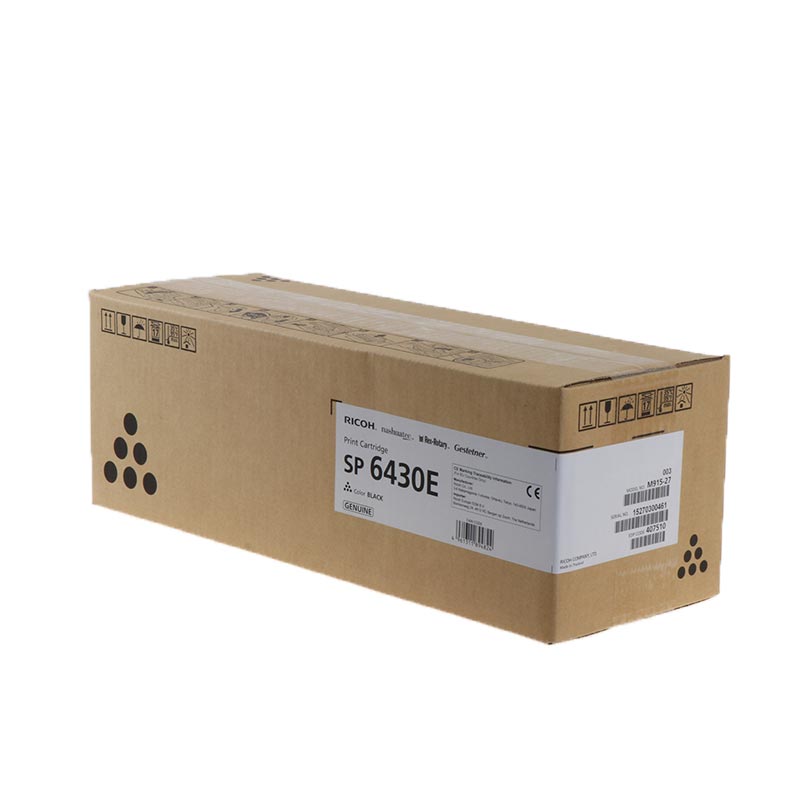 Ricoh Aficio SP6410/SP6420/SP6430/SP6440/SP6450 Negro Cartucho de Toner Original - 407510/SP6430