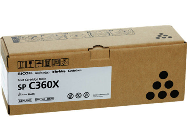 Ricoh Aficio SP-C361 Negro Cartucho de Toner Original - 408250/SPC360X