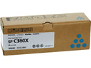 Ricoh Aficio SP-C361 Cyan Cartucho de Toner Original - 408251/SPC360X