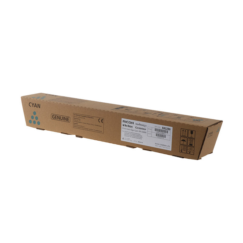 Ricoh IMC4500/IMC5500/IMC6000 Cyan Cartucho de Toner Original - 842286/842282