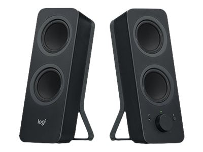 Logitech Z207 Altavoces 2.0 Bluetooth - 10W - Sonido Estereo - Entrada Jack 3.5 mm - Color Negro