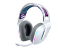 Logitech G733 Auriculares Gaming Inalambricos DTS 7.1 con Microfono - Tecnologia Lightspeed - Iluminacion RGB - Autonomia hasta 29h - Microfono Extraible - Almohadillas Acolchadas - Controles en Auricular - Color Blanco